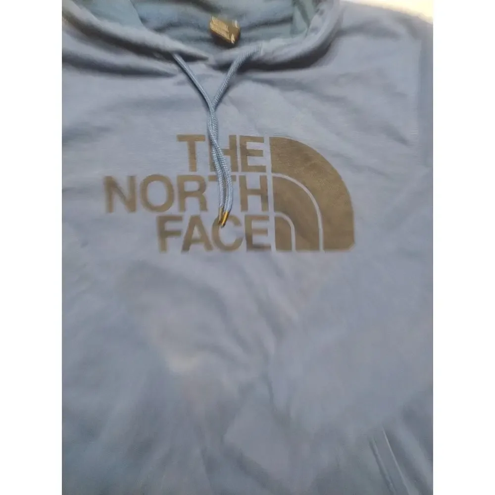 The North Face Men’s Blue Solid Pullover Hoodie The North Face Men's